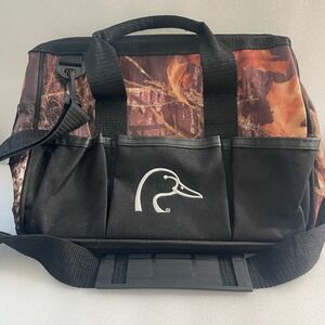 Ducks Unlimited Camo Insulated Cooler Bag Hunting Fishing Outdoor Tote